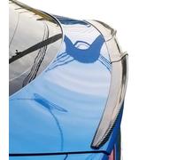 Car Rear Spoiler For BMW 3 Series E90 E91 320i 318i 320d LCI 2009-2012,Roof Spoiler Trunk Spoiler lip,3Pcs/Set,Rubber Spoiler,Carbon Look