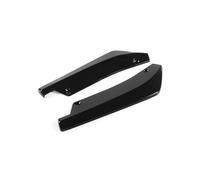 Car Rear Spoiler For BMW For F30 F80 For M3 F82 320i 325i 330i 335i 2PCS Car Rear Bumper Lip Corner Spoiler Diffuser Winglets Side Skirt Splitter Bumper Spoile(Glossy Black)