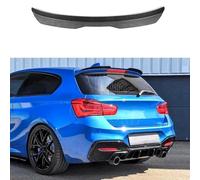 Car Rear Spoiler for BMW Serie 1 F20 F21 120i 118im 135i 116i M135 M140 2011-2020 Rear Spoilers Tail Wing Rear Roof Spoiler Lip Body Kit Decoration Automobile Parts(B-carbon Fiber Look)