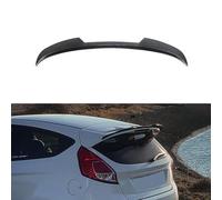 Car Rear Spoiler For Ford Fiesta ST-Line MK6 MK6.5 2008-2017, Rear Trunk Wing Racing Spoiler, Improve Car Stability, Save Fuel Consumption, carbon fiber texture