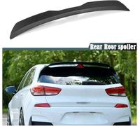 Car rear spoiler for Hyundai I30 N MK3 I30N Hatchback 2017 2018 2019 2020, Bumper Lip Side Aprons Tail Wing Splitter Wing Diffuser Spoiler Rear Trunk Spoiler Wing,A/Carbon Fiber Look