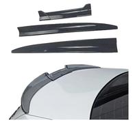 Car Rear Spoiler for Kia Stinger CK 2018 2019 2020 2021 2022 2023 2024 2025, Roof Boot Spoiler Rear Trunk Spoiler Lip Bumper Diffuser Rear Spoiler Accessories,B Carbon Fiber Look