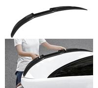 Car Rear Spoiler for Mini Cabrio Cooper S/SD 2009-2024, Rear Trunk Boot Lip Wing Spoiler Bumper Spoiler Wing Tail Kit Anti Scratch Exterior Accessories,A/Black