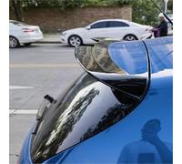 car Rear spoiler for MK2 5F 2008 2009 2010 2011 2012,Trunk Spoiler Lip Tail Wing Boot Lid Spoiler Trunk Racing Spoiler Bumper Diffuser Spoiler,A/WHITE