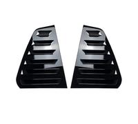 Car Rear Spoiler For VW For Golf 6 MK6 For GTI R For GTD 08-12 Car Rear Side Window Louver Air Vents Windshield Decoration Rear Roof Spoiler(Black)