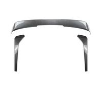Car Rear Spoiler For VW For Tiguan MK2 2017-2023 Rear Roof Spoiler Tail Wings Window Side Wing Tuning Standard Change Tail Wing Rear Auto(3pcs Carbon ABS)