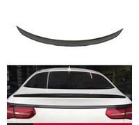 Car Rear Spoiler Splitter, Trunk Boot Lip Wing lid ABS Exterior Accessories, Compatible with Benz GLE Coupe C166 2Door AMG Style 2020+,A Glossy Black