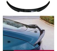 Car Rear Spoiler Splitter, Trunk Boot Lip Wing lid ABS Exterior Accessories, Compatible with Tesla Model 3 Fast Style 2019+, B Carbon Fiber Look