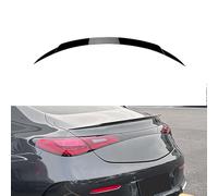 Car Rear Spoiler Trunk Wing Tail Boot Roof Spoilers Trim Lip Sticker For Mercedes Benz Cle Coupe C236 2024+ Exterior Body Modification Kit,A Gloss Black