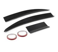 Car Rear Spoiler Wing For BMW For Tesla For Toyota For Kia For Hyundai 3Pcs Universal Black Trunk Tail Rear Wing Spoiler 115-125Cm Car Accessories(All black)