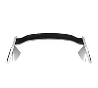 Car Rear Spoiler Wing For Civic 10th Gen Sedan 2016-2020 Rear Splitter Spoiler Wing Tail Trunk Decoration Accessorie Rear Roof Spoiler(Pearl white black)