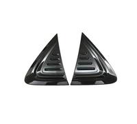 Car Rear Spoiler Wing For Toyota for CHR 2017 2018 2019 2020 2021 2pcs Car Side for Fender Air Vents Panel Trim Cover Stick(Chrome)