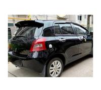 Car Rear Spoiler Wing For Toyota For Yaris 2008 2009 2010 2011 2012 2013 Rear Boot Ducktail Wing Rear Roof Spoiler(Gloss black)