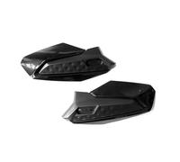 Car Rear Spoiler Wing Hand Guard Carbon Black Left Right hand Windshield Brake Handlebar