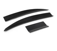 Car Rear Spoilers Auto Sedan Roof Spoiler Universal Extension Airfoil Trunk Rear Wing Adjustable Length(Black)