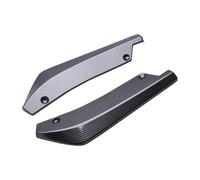 Car Rear Spoilers For A3 For A4 For A5 For A6 For A7 B8 S4 S5 Car Rear Bumper Splitter Diffuser Canard Wrap Spoiler(Carbon Fiber)