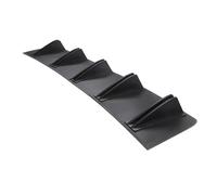 Car Rear Spoilers For A3 For A4 S3 S4 S5 B8 Car Rear Diffuser Shark Fins Bumper Splitter Chin Spoiler Lip(Matte Black)