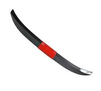Car Rear Spoilers for Audi A2 8Z Advance/High-Tech/Style/ColourStorm/S Line Sport 1999-2005, Tail Wing Rear Boot Lip Spoiler Aerodynamic Decorations Accessories,Carbon Fiber Red