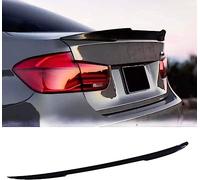 Car Rear Spoilers for BMW Serie 7 Series 7er E65 / E66 / E67 2001-2008, Bumper Diffuser Antiscratch Spoiler Vehicle Tail Decoration Assemble Modified Accessories,Bright Black