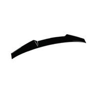Car Rear Spoilers For BMW X Series For X6 E71 2008-2014 Carbon Fiber Look/Gloss Black Trunk Lid Upper Splitter Window Trim Rear Roof Spoiler Wing Lip(Glossy Black)