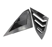 Car Rear Spoilers For Civic Seden Only 2016-2020 ABS Sun Shade Side Vent Window Louvers Car Rear Quarter Spoiler Panel Trunk Spoiler