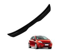 Car Rear Spoilers,for Fi-at Grande Punto 2007 2008 2009 2010 Roof Wing Hatchback Modification ABS Spoiler reduces drag Improve Fuel Efficiency spoiler,A/Black