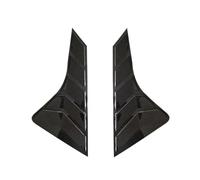Car Rear Spoilers For Geely Coolray Proton X50 | Rear Roof Spoiler Rear Triangular Window Decorative Shutters Louvers Spoiler Panel 2pcs(Carbon Fiber look)