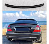 Car Rear Spoilers for Mercedes Benz Clase E W211 2003-2008 E200 E260, Automotive Rear Trunk Spoiler Tail Wing Retrofit Decoration Accessories,A/Carbon fiber look