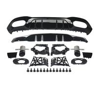 Car Rear Spoilers For Mercedes For Benz W177 A35 For AMG 2018+ Rear Bumper Spoiler Splitter Exhaust Pipe Rear Boot Spoiler