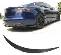 Car Rear Spoilers For Tesla For Model S 2014-2019 Car Rear Spoiler Tailgate Roof Spoiler Wing Roof Spoiler