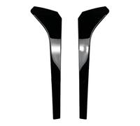 Car Rear Spoilers For VW For Tiguan For MK2 For 2017-2023 2Pcs Rear Window Side Spoiler Spoiler Canard Wing Tuning Accessories Car Rear Vertical Side Spoiler(Gloss Black)
