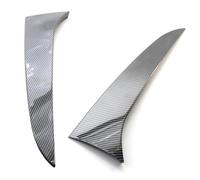 Car Rear Spoilers For X1 For E84 2009-2015 1 Pair Car Rear Window Side Spoiler Canard Splitter Car ABS Rear Window Side Spoiler Car Rear Vertical Side Spoiler(Carbon Look)