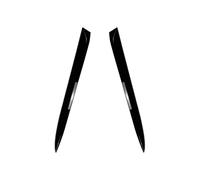 Car Rear Spoilers For X6 For F16 2015 2016 2017 2018 2019 2PCS Car Rear Window Side Wing Lip Trim Car Rear Trunk Diffuser Car Rear Vertical Side Spoiler(Glossy Black)