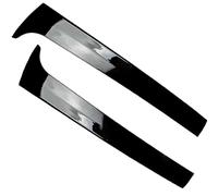 Car Rear Spoilers Glossy Black Rear Window Side Spoiler Canard Splitter Trim Sticker For Touareg 2011 2012 2013 2014 2015 2016 2017