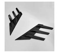 Car Rear Spoilers Rear Windshield Side Spoiler For Nissan For Kicks Exterior Decorative Wing Glossy Black Accessories Trunk Spoiler(Carbon Paint)