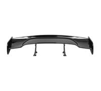 Car Rear Spoilers Universal 57" 3D 3DI GT JDM Racing Car Trunk Lid Real Carbon Fiber Rear Wing Spoiler Upper Splitter(Black)