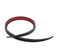 Car Rear Spoilers Universal Car Rear Roof Lip Spoiler Tail Trunk Wing Sticker(1.5m Black)