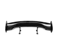 Car Rear Spoilers Universal Large Tail Wing GT Spoiler Exterior Modification High Foot Tail Wing High Bracket Fixed Wing 145CM Collision Bumper(Black)