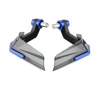 Car Rear Support Struts For Kawasaki Ninja 250 300 650 ZX6 Vulcan S Moto Hand Guard Shield Windshield Modified Protection Gear(Blue)