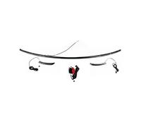 Car Rear Tail Light compatible with A6 For A6L 2019 2020 2021 Dynamic Through Flow Tail Light LED Streamer Lamp Brake Warning Turn Signal(Dark Black)(Dark Black)