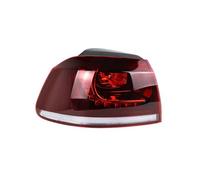 Car Rear Tail Light For VW For Golf 6 R20 For GTD For GTI 2009-2013 Without Rhythm Rear Light Brake Light Turn Signal Lamp With LED Bulbs Car Tail Lights Assembly(Outer L)