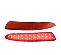 Car Rear Tail Light Lens FOR BMW E70 FOR X5 2007-2013 FOR Only Car With M Aerodynamics Package LED Rear Bumper Fog Light Tail Lamp Reflector 2Pcs(2pcs RED LENS)