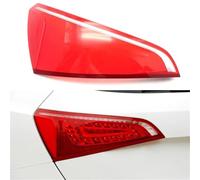 Car Rear Tail Light Shell For Audi Q5 2010 2011 2012 Auto Brake Lights Cover Replacement Lampshade Assembly Housing Fittings(Left)