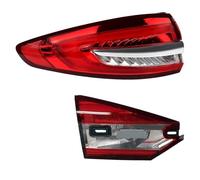 Car Rear Tail Lights For Fusion Morocco 2017 2018 2019 2020 Taillight Signal Brake Stop Bumper Lamp Reversing Tail Brake Indicator Light(2Pcs,Left)