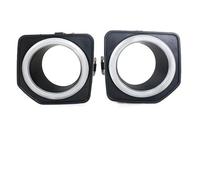 Car Rear Tail Stop Light For Land For Rover For Freelander 2 LR2 2013 2014 2015 2016 Front Bumper Fog Lamp Foglight Cap Frame Shell Fog Lights Covers(1pair)