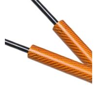 Car Rear Tailgate Boot Gas Struts 2Piece Trunk Struts Rear Tailgate Boot Lift Support Shock Damper 8443022U06 8443122U05 For Nissan For Skyline R33 Coupe 1993-1998 Boot Struts(Orange Carbon Fiber)