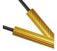 Car Rear Tailgate Boot Gas Struts 2Piece Trunk Struts Rear Tailgate Boot Lift Support Shock Damper 8443022U06 8443122U05 For Nissan For Skyline R33 Coupe 1993-1998 Boot Struts(Yellow Carbon Fiber)