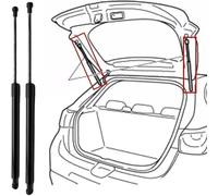 Car Rear Tailgate Boot Gas Struts Springs for Honda FR-V 2004-2007,Replacement Automotive Lift Support System Left and Right Gas Shock Hydraulic Rod Car Accessories