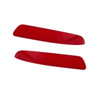 Car Rear Tailgate Reflector Compatible With X5 E70 2006-2009 2010 2011 2012 2013 Rear Bumper Reflector Red Lens Parking Lamp Cover No Light 7158949 7158950