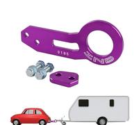 Car Rear Tow Hook - Aluminum Alloy Car Rear Tow Hook Kit | Aluminum Automotive Trailer Ring, Racing Trailer Hook
